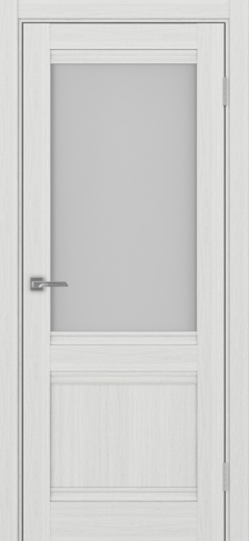 Полотно Турин 502U.21 ясень серебристый Цвет Ясень серебристый Покрытие Экошпон Размер 600х2000мм Стекло Матовое