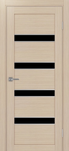 Полотно Турин 505 АПС SC дуб белёный Размер 700х2000мм Покрытие Экошпон Стекло Черное