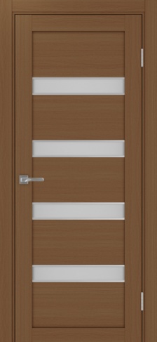 Полотно Турин 505 АПС SC орех Размер 700х2000мм Покрытие Экошпон Стекло Матовое