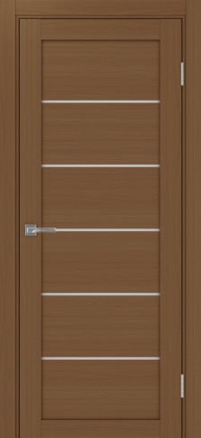 Полотно Турин 506 орех Цвет Орех Размер 600х2000мм Покрытие Экошпон Стекло Матовое