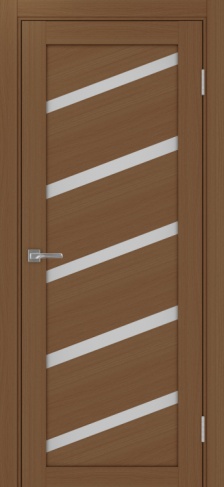 Полотно Турин 506 У орех Размер 800х2000мм Покрытие Экошпон Стекло Матовое