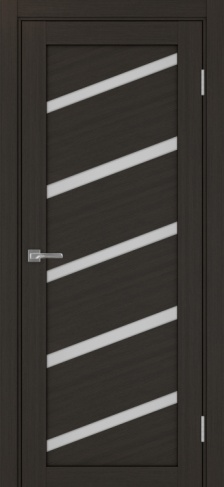 Полотно Турин 506 У венге Размер 700х2000мм Покрытие Экошпон Стекло Матовое